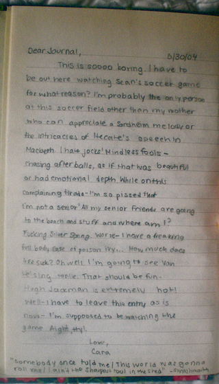 Illustration for article titled Teenage Wasteland: Your Old Diaries Are Awkward, Awe-Inspiring
